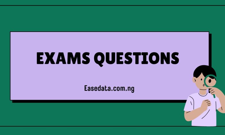 JSS1 English Language Exam: Second Term Questions and Answers